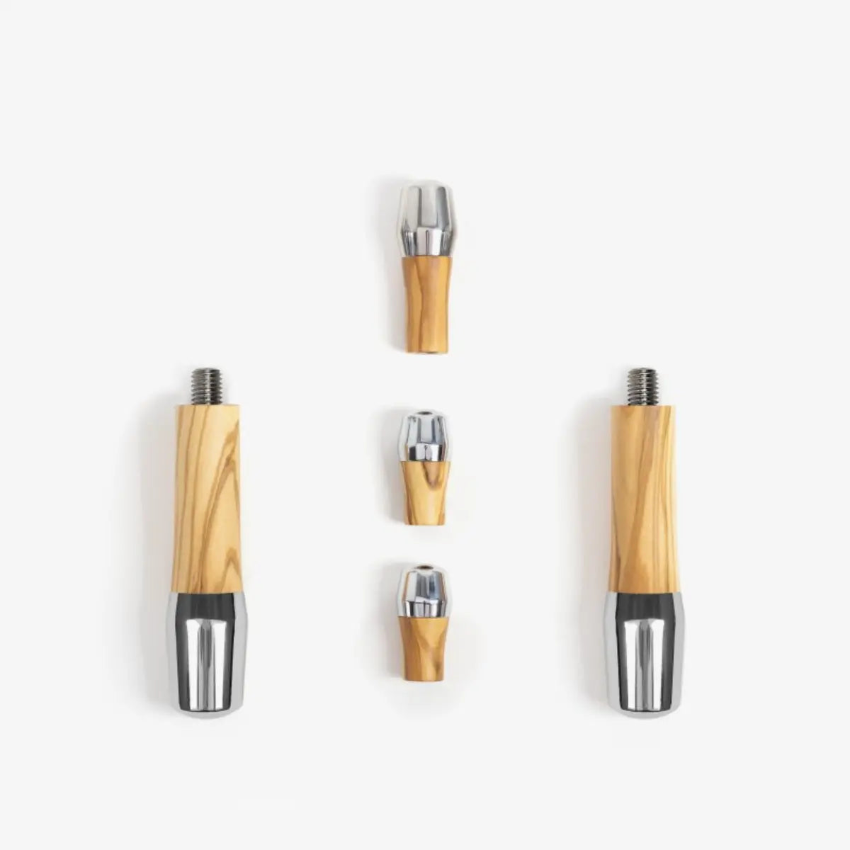 Wiedemann Manufaktur Elegant Handle Set for ECM with Tilt Levers V2 without Portafilter Olive