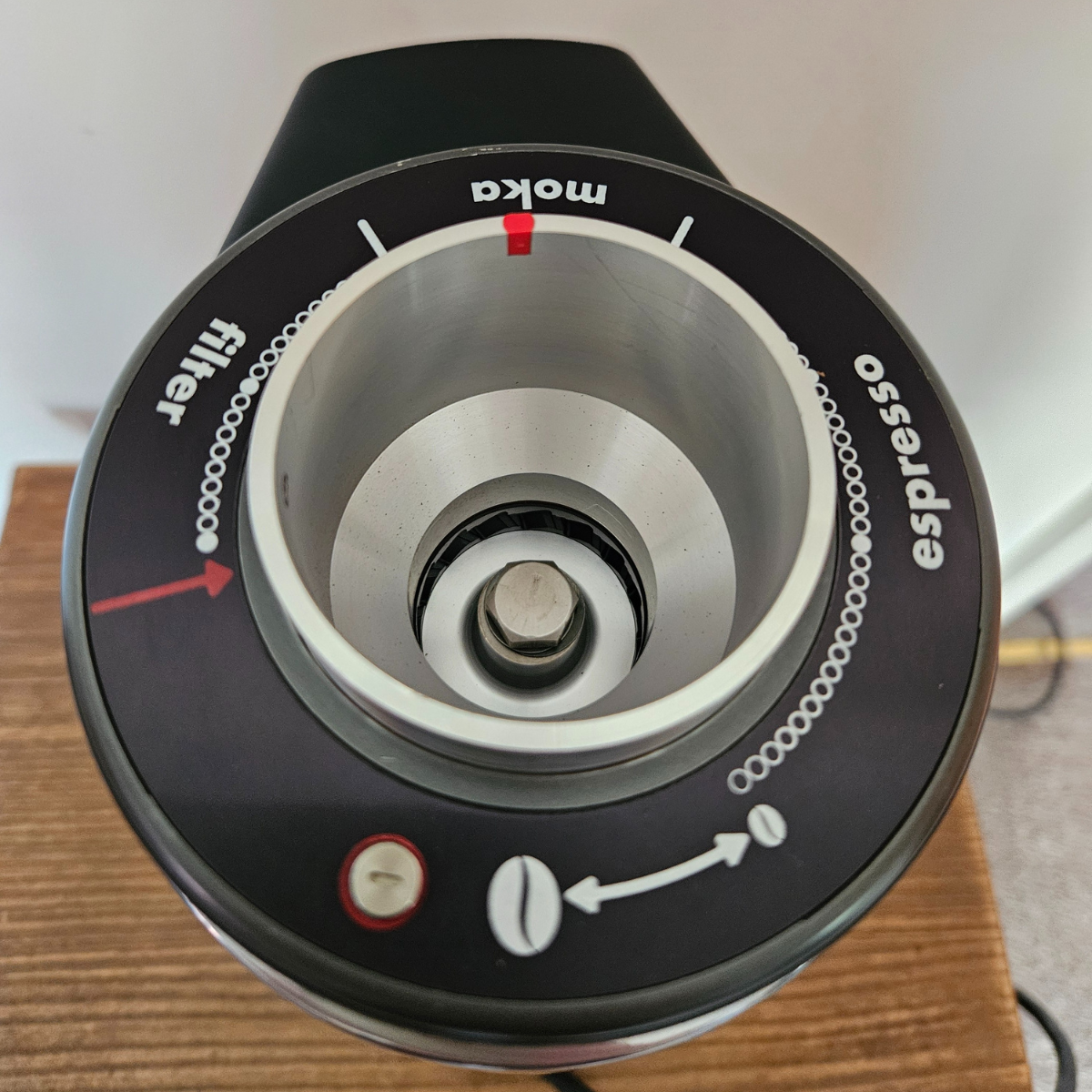 Fiorenzato All Ground Sense Espresso Grinder - Chrome/Black (Used Model)