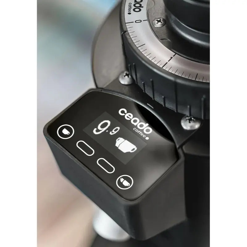 Ceado E7P Coffee Grinder - On Demand 64mm Flat Burrs