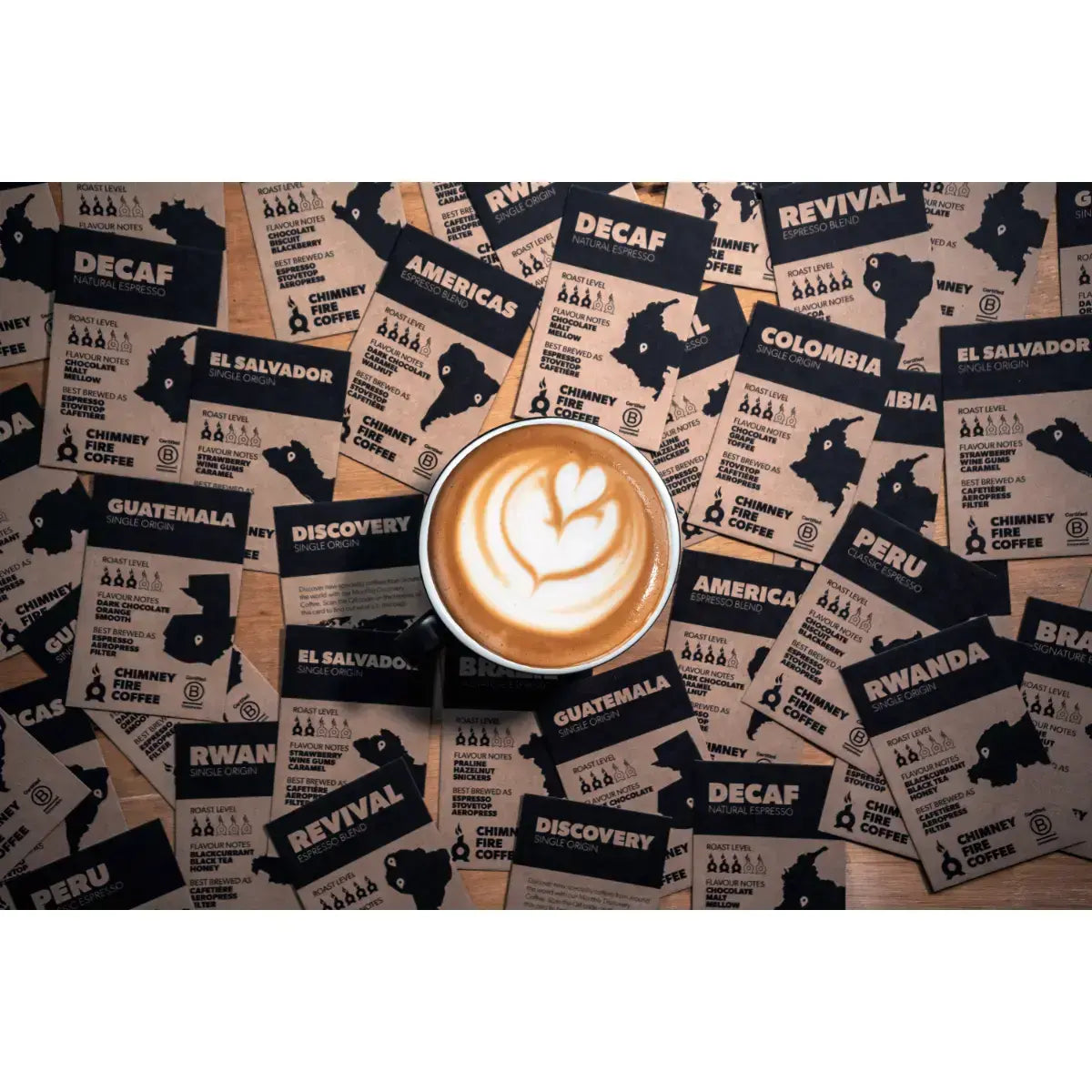 Chimney Fire Decaf Coffee Beans - Chocolate, Malt, Mellow