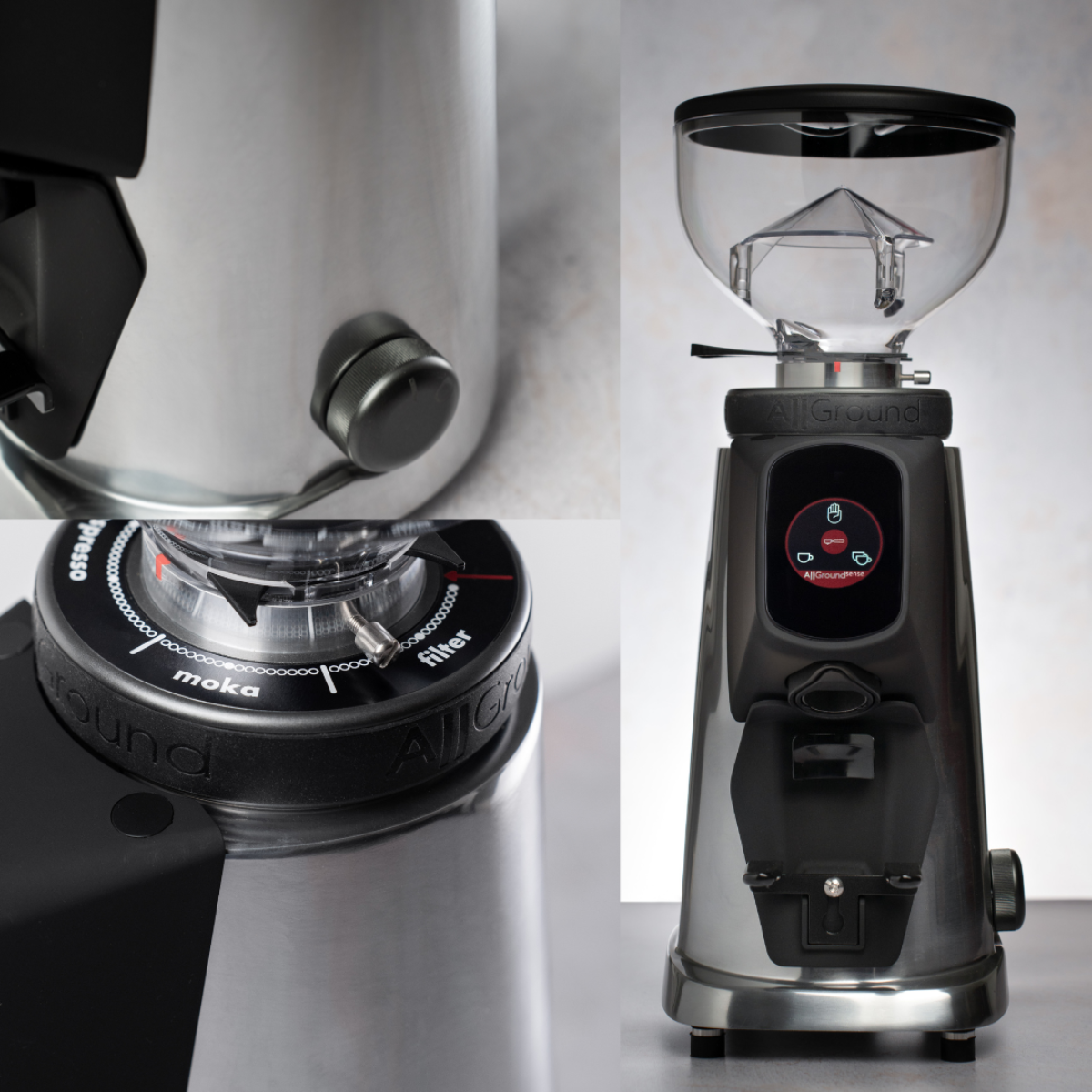 Fiorenzato All Ground Sense (Grind by Weight) Espresso Grinder - Prime Coffee Suppliers