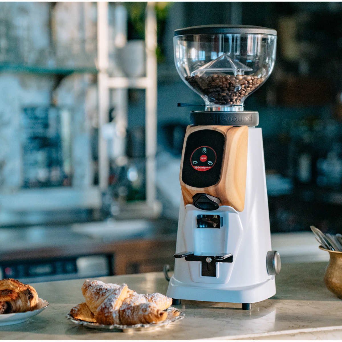 Sanremo Cube-R Espresso Machine + Fiorenzato All Ground Sense Grinder