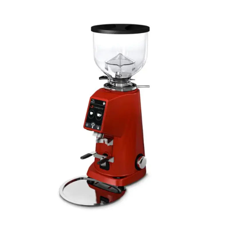 Fiorenzato F4 EVO 58mm Burr Coffee Grinder - On Demand Glossy Red