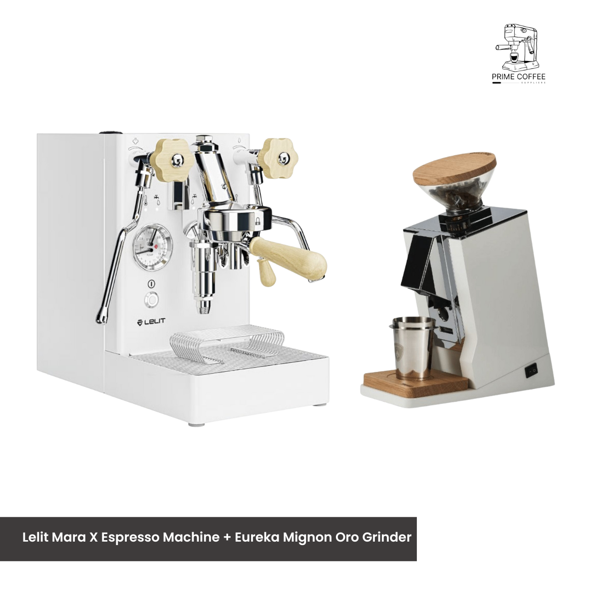 Home Bundle Kit - Lelit Mara X 1 group Espresso Machine & Eureka Mignon Oro Grinder
