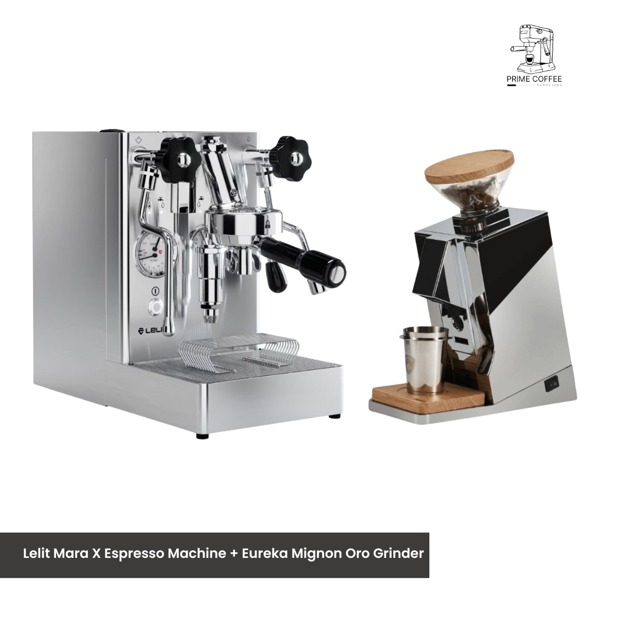 Home Bundle Kit - Lelit Mara X 1 group Espresso Machine & Eureka Mignon Oro Grinder
