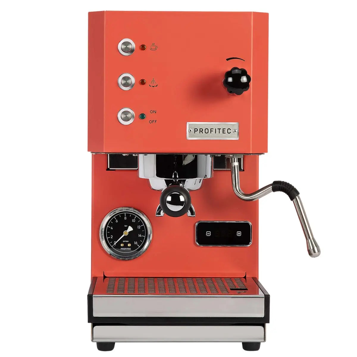 Profitec Go Espresso Machine - Single Boiler with Ring Brew Group Red