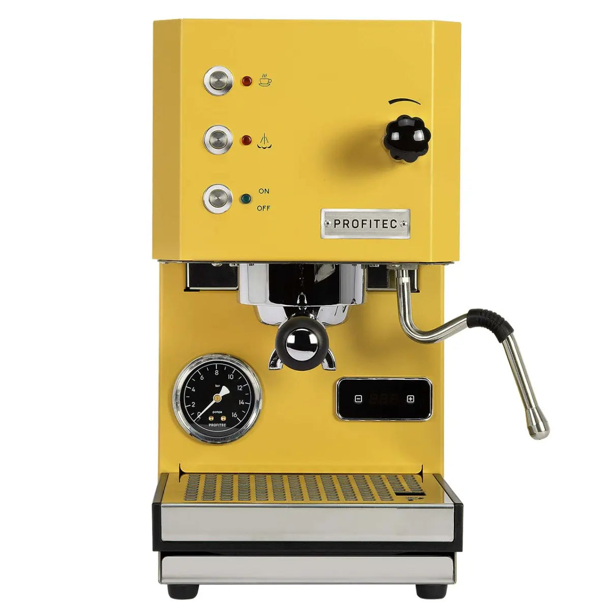 Profitec Go Espresso Machine - Single Boiler with Ring Brew Group Yellow