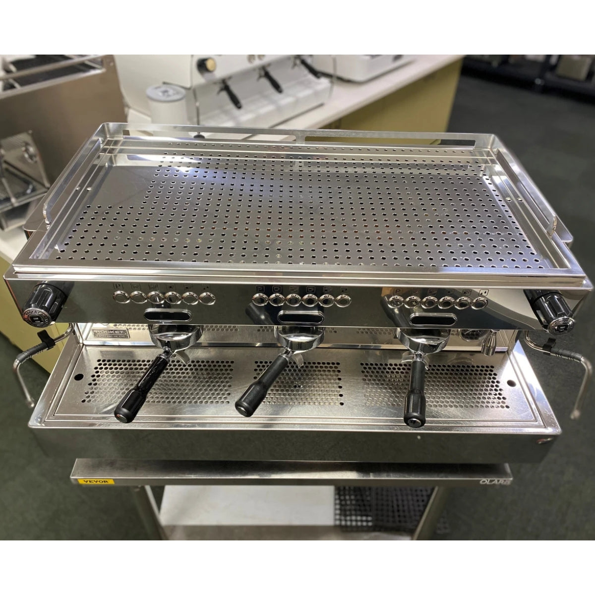 Rocket RE A Timer Thermosiphon with Dual Cool Touch Steam Wand Espresso Machine - Espresso Machine - Prime Coffee Suppliers