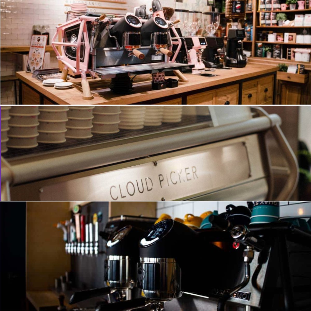 Sanremo Cafe Racer 2 Group & SR83 E Pro Grinder Commercial Bundle Kit