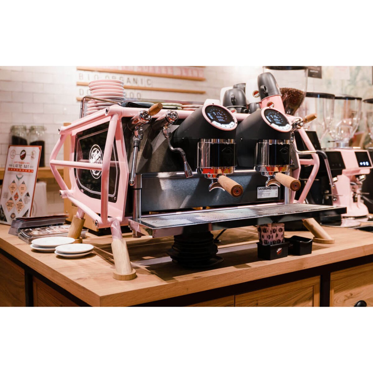 Sanremo Cafe Racer 2 Group & SR83 E Pro Grinder Commercial Bundle Kit