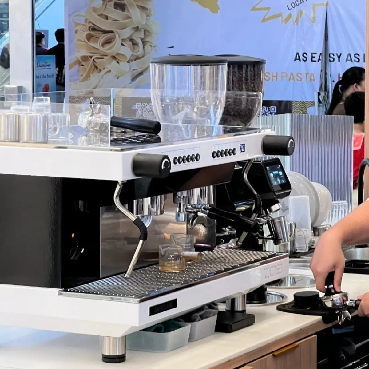 Sanremo Zoe Competition 2 Group Espresso Machine & SR64 EVO Pro Sense Grinder - Commercial Bundle Kit