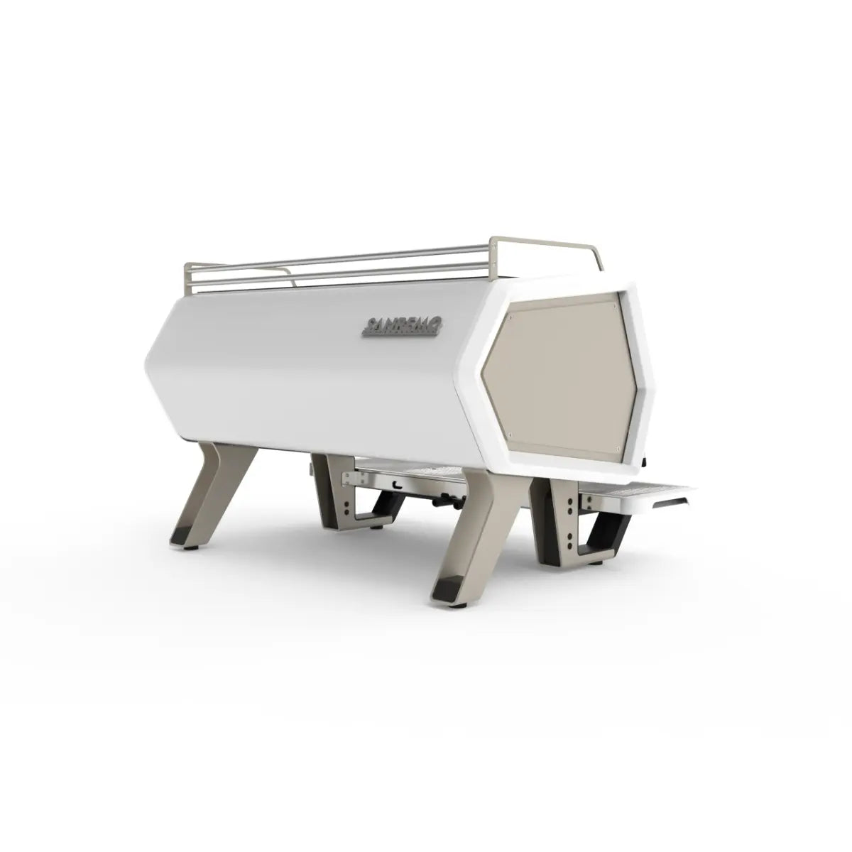 Sanremo D8 Pro 2 Group Espresso Machine - PID & Pre-infusion White and Champagne