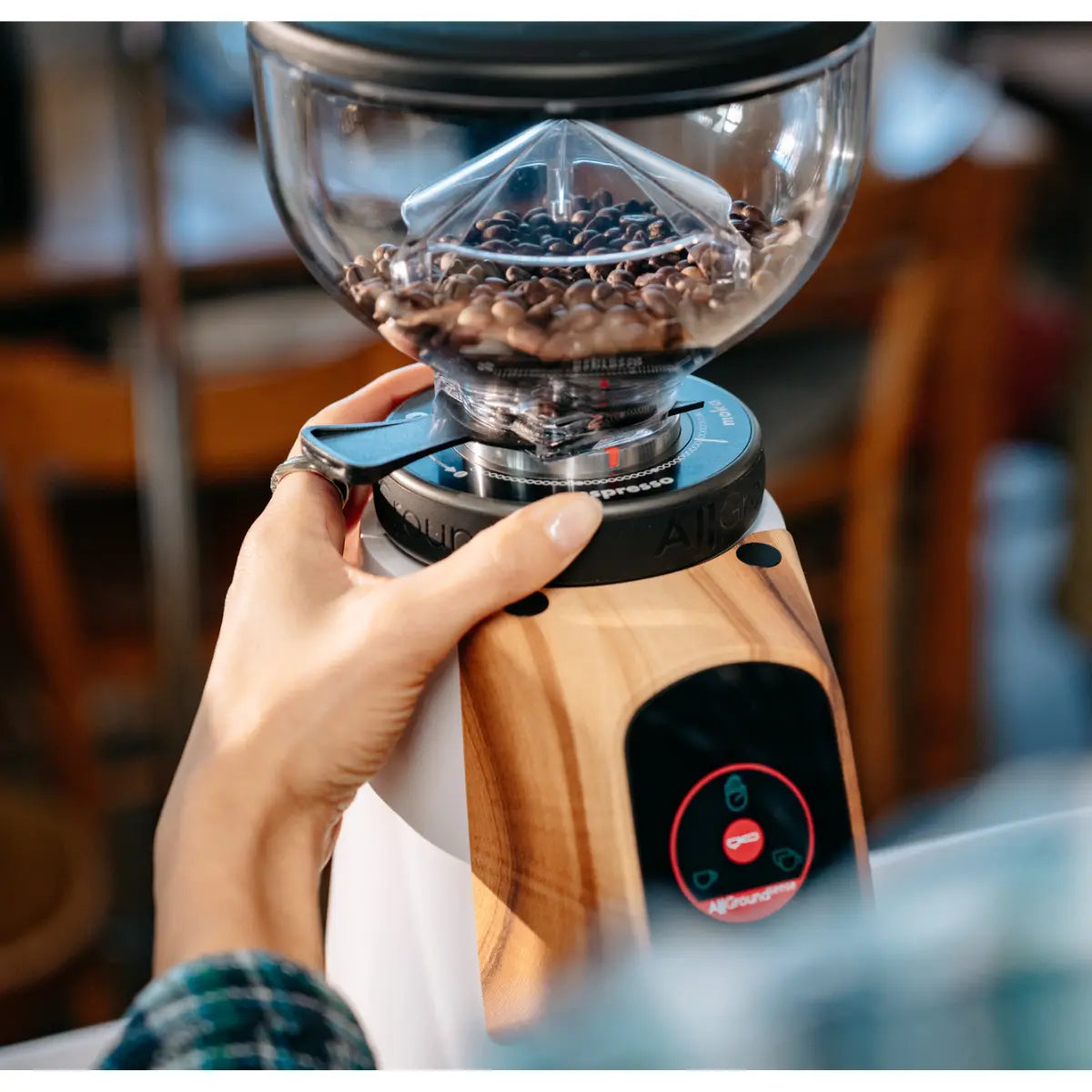 Sanremo Cube-R Espresso Machine + Fiorenzato All Ground Sense Grinder - Home Bundle Kit White