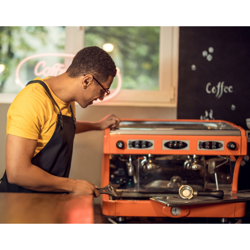 Commercial Traditional Espresso Machine Installation