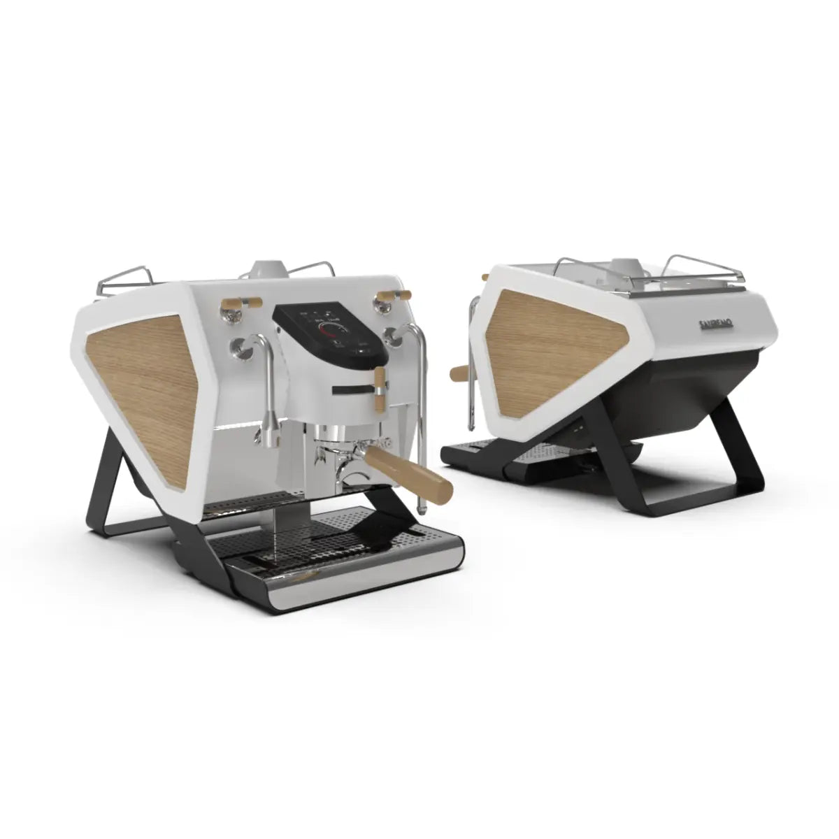 Weidemann Manufaktur Magnetic Wooden Side Panels for Sanremo YOU Espresso Machine