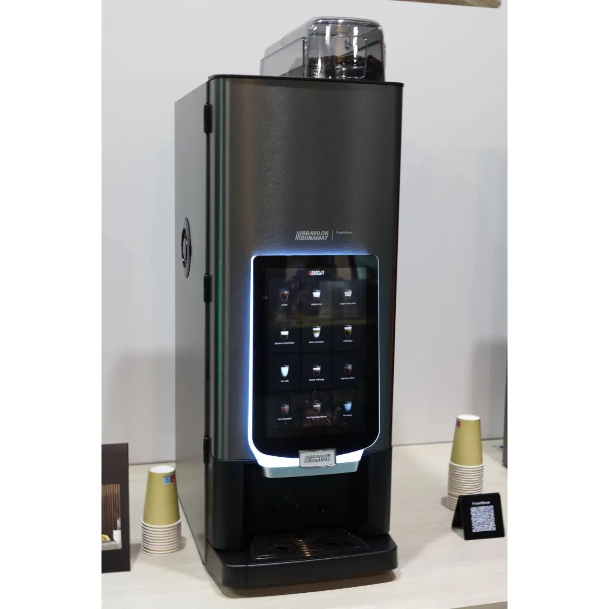 Bravilor - Bravilor FreshGround 310 Fresh Brew Machine + 3x Instant Canisters - Coffee Machine - Prime Coffee Suppliers