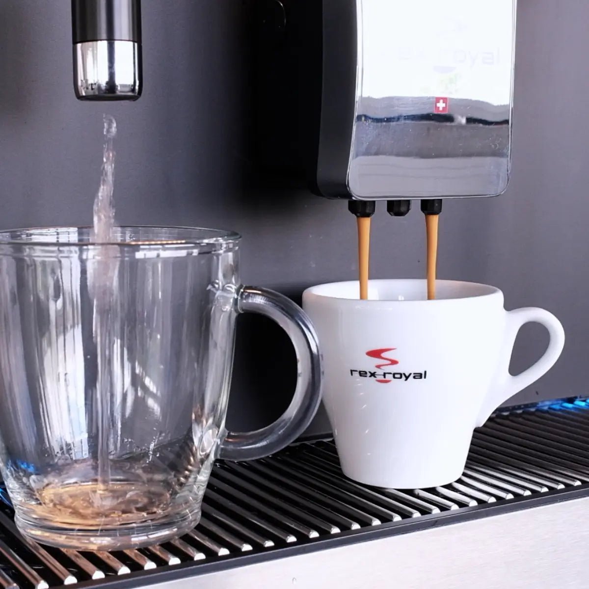 Rex - Royal - Rex Royal S1 Bean to Cup Coffee Machine + 7 Litre Milk Fridge, Installation and Service Package - Bundle Kit - Prime Coffee Suppliers