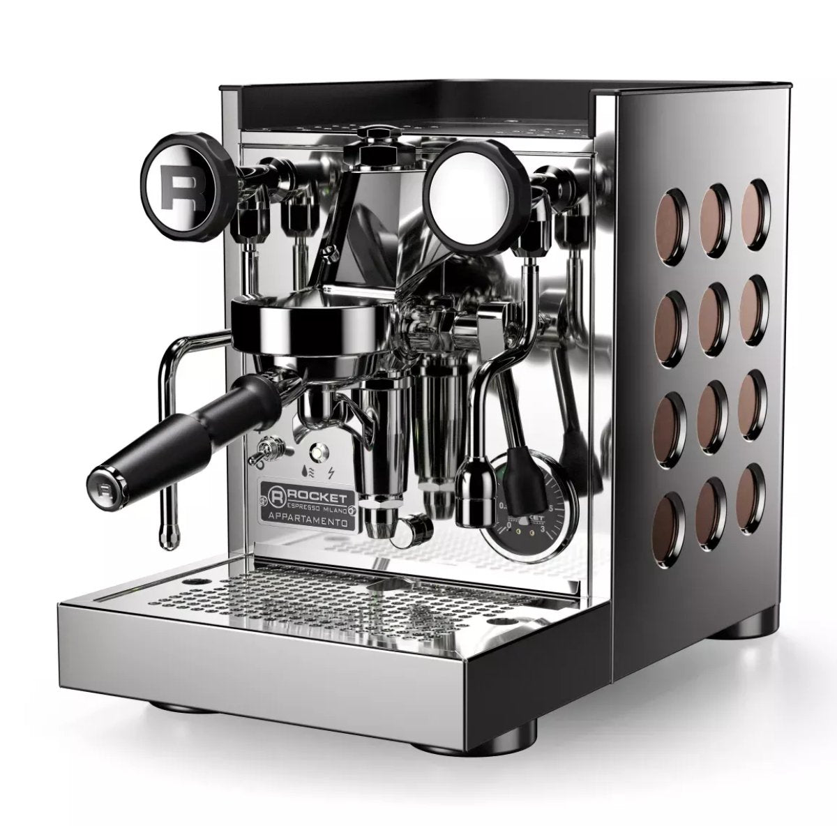 Rocket Appartamento TCA Espresso Machine - Steel/Copper – Prime