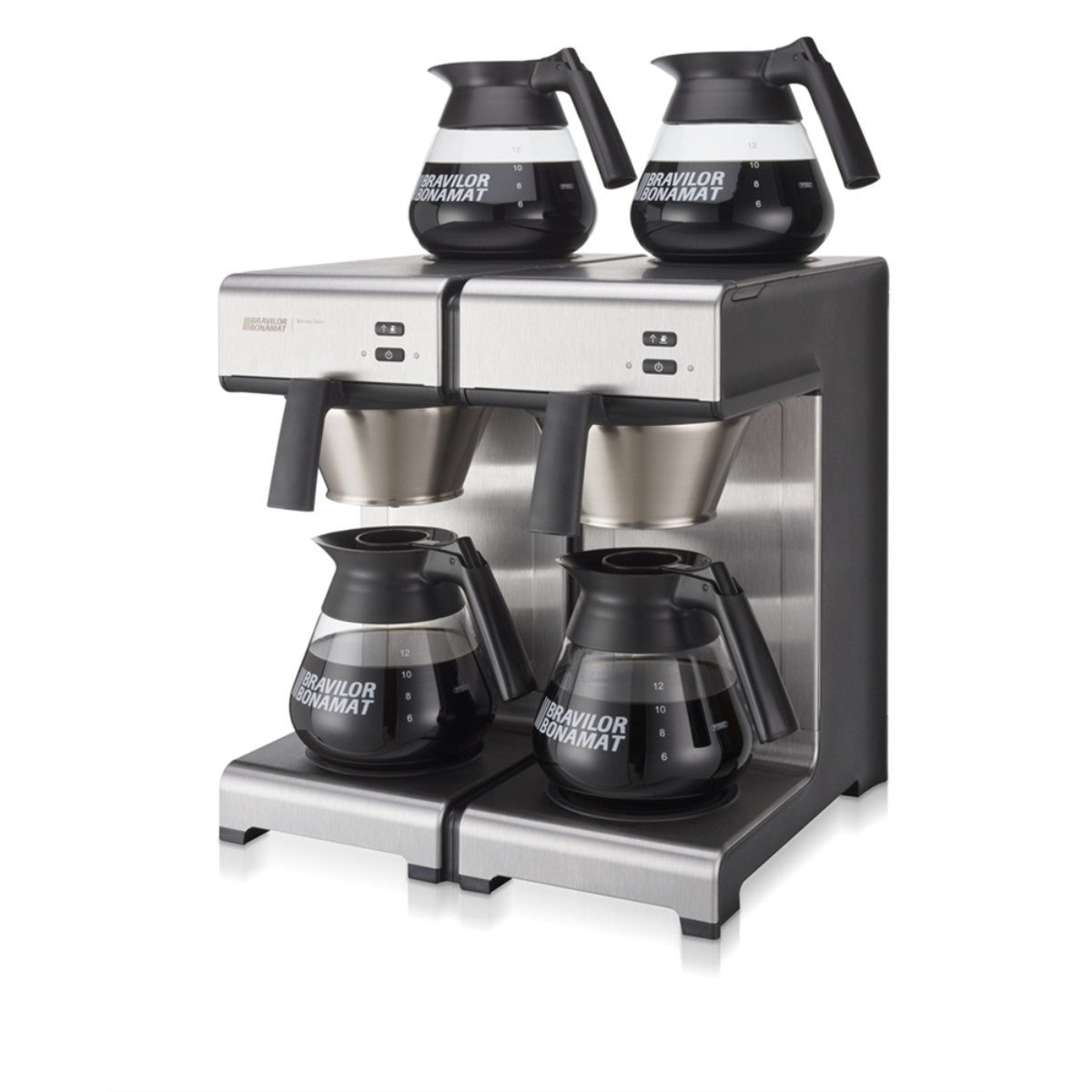 Bravilor - Bravilor Mondo Twin Quick Filtering Machine + 4x Decanters - Coffee Machine - Primecoffeesuppliers