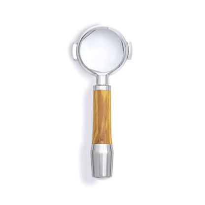 Wiedemann Manufaktur Portafilter Elegant in Olive Bottomless