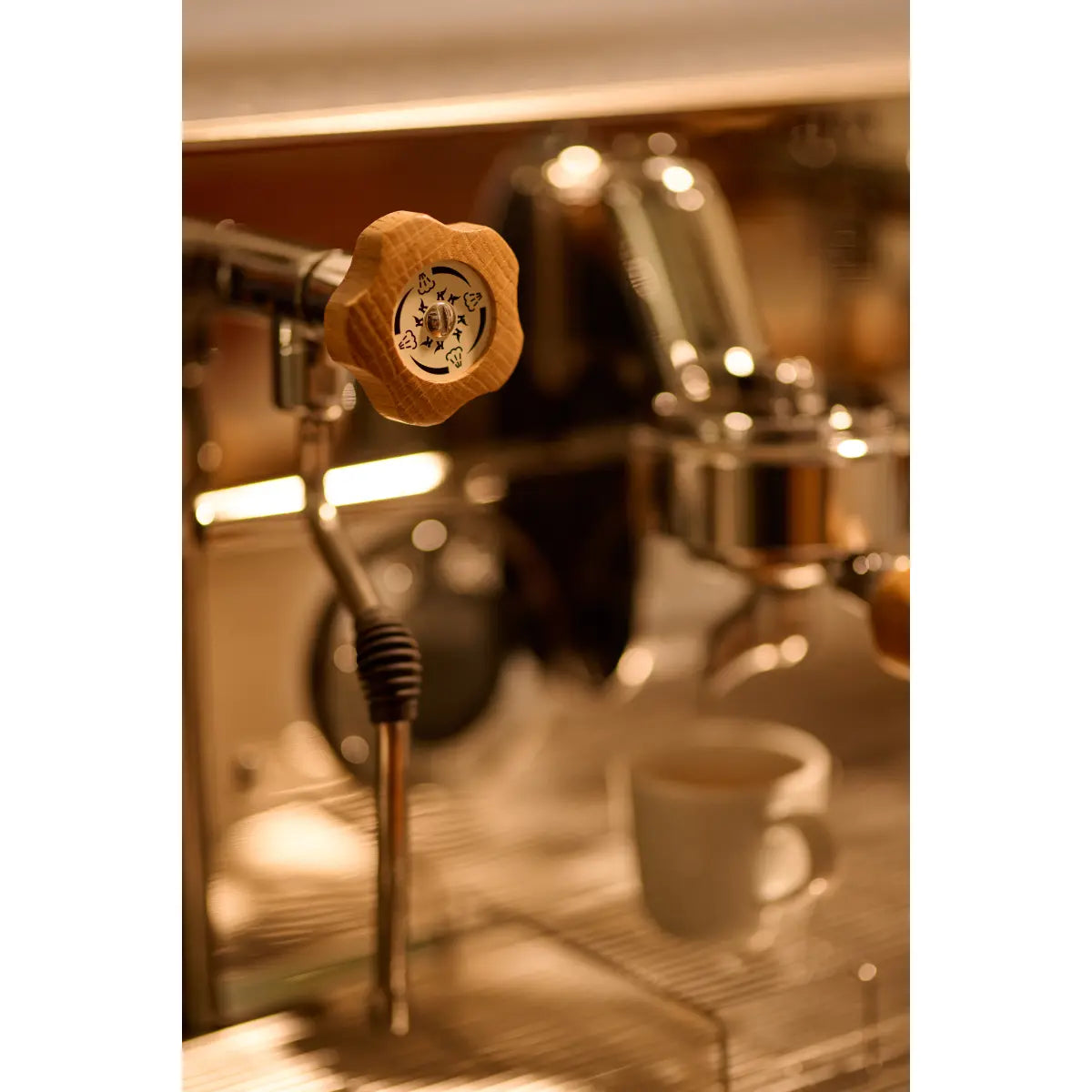 Elektra Barlume 2/3 Group Espresso Machine Wood Knob