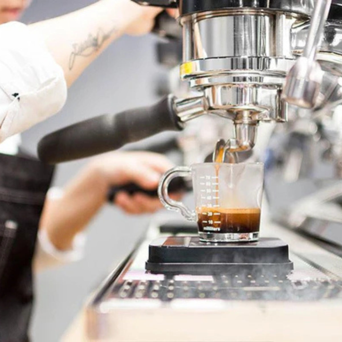 Acaia Lunar 4mm Base for La Marzocco x Acaia Lunar Brew-by-Weight Scale - Base Plate - Prime Coffee Suppliers