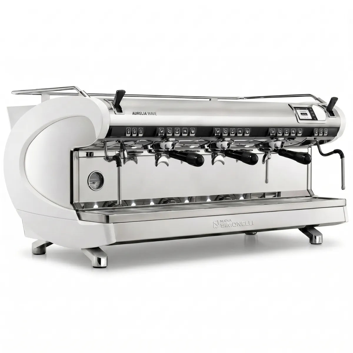 Nuova Simonelli Aurelia Wave Digit Espresso Machine - 2 & 3 Group Soft Infusion System - Espresso Machine - Prime Coffee Suppliers