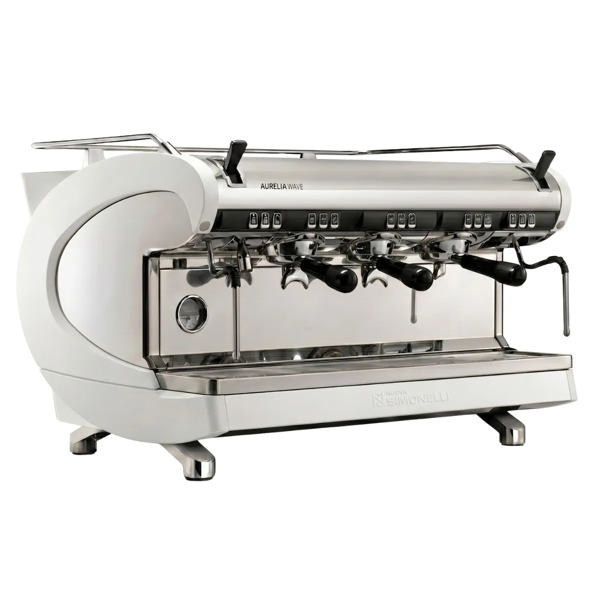 Nuova Simonelli Aurelia Wave Semi-Automatic Espresso Machine - 2 & 3 Group - Espresso Machine - Prime Coffee Suppliers