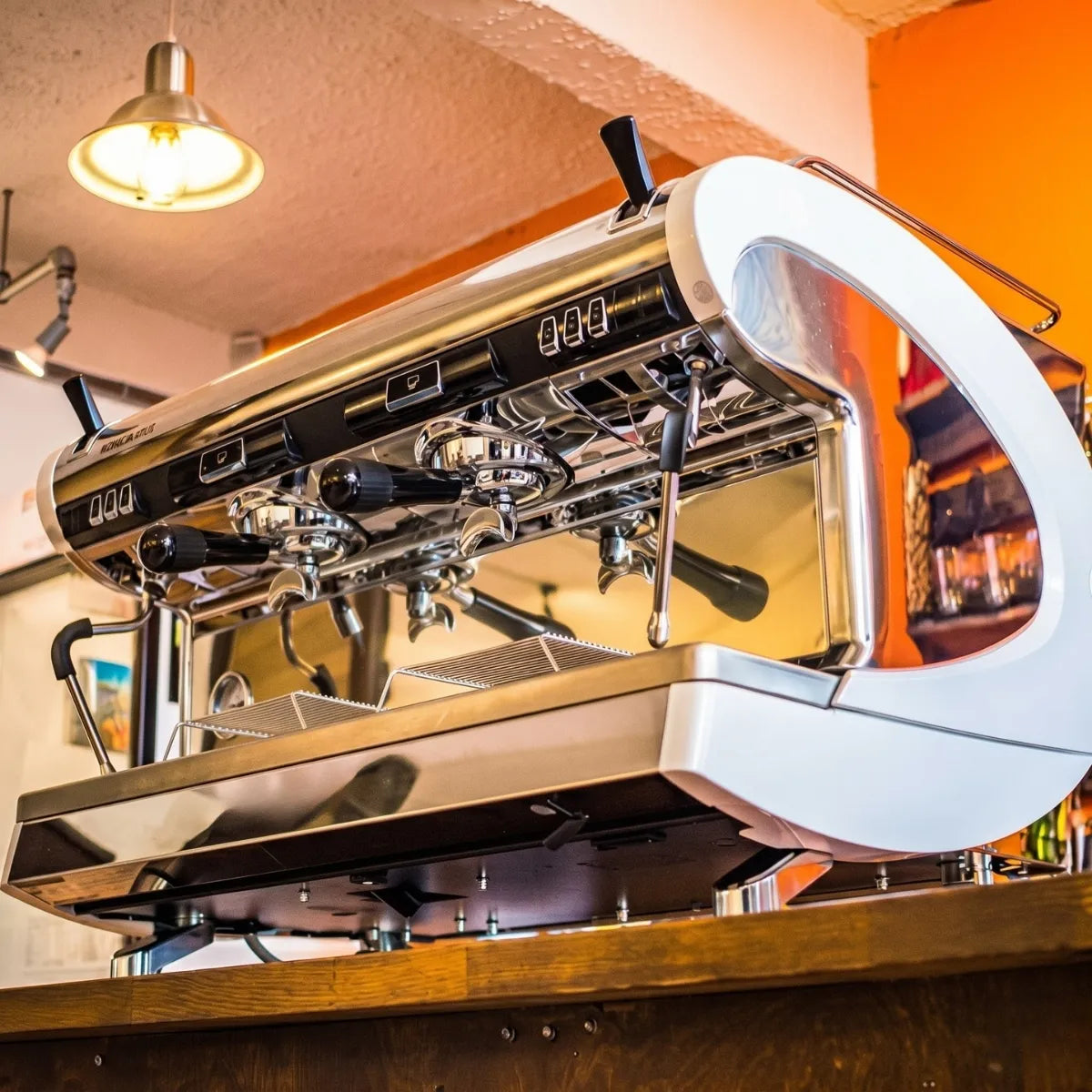 Nuova Simonelli Aurelia Wave Semi-Automatic Espresso Machine - 2 & 3 Group - Espresso Machine - Prime Coffee Suppliers