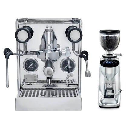 Bellezza Home Espresso Bundle - Francesca Espresso & Piccola Grinder