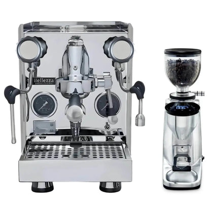 Bellezza Home Espresso Bundle - Giulia Espresso & Piccola Grinder