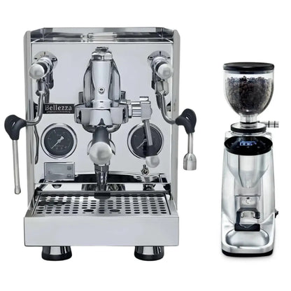 Bellezza Home Espresso Bundle - Giulia Leva Espresso & Piccola Grinder