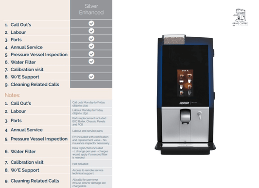 Bravilor Esprescious Soluble Silver Service Contract