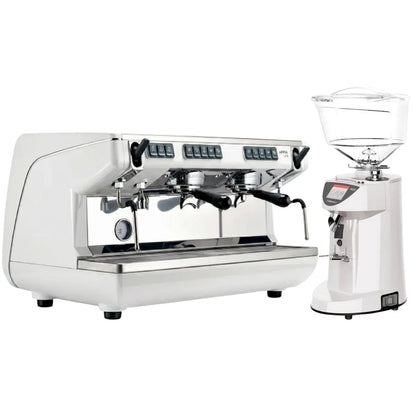 Nuova Simonelli Appia Life Standard Espresso Machine + MDJ Espresso Grinder Commercial Bundle Kit - Commercial Bundle- Prime Coffee Suppliers