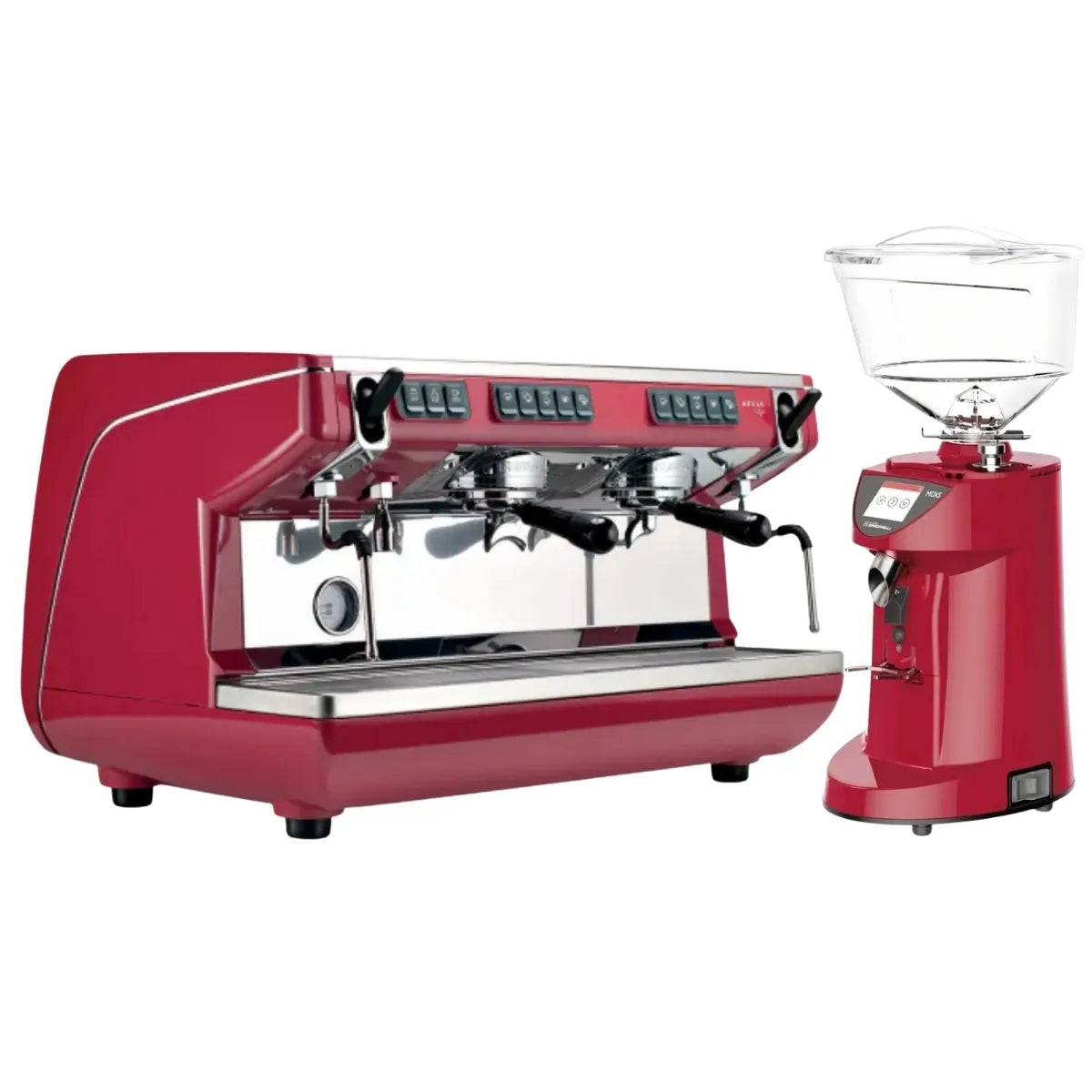 Nuova Simonelli Appia Life Standard Espresso Machine + MDJ Espresso Grinder Commercial Bundle Kit - Commercial Bundle- Prime Coffee Suppliers