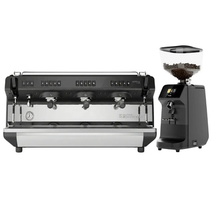 Nuova Simonelli Appia Viva Standard Espresso Machine + Viva Espresso Grinder Commercial Bundle Kit - Espresso Bundle - Prime Coffee Suppliers