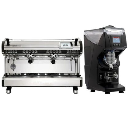 Nuova Simonelli Aurelia Wave Digit Espresso Machine + GX85 Series Grinder Commercial Bundle Kit - Commercial Bundle - Prime Coffee Suppliers