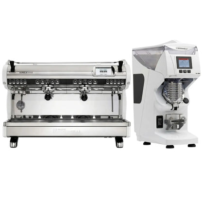 Nuova Simonelli Aurelia Wave Digit Espresso Machine + GX85 Series Grinder Commercial Bundle Kit - Commercial Bundle - Prime Coffee Suppliers
