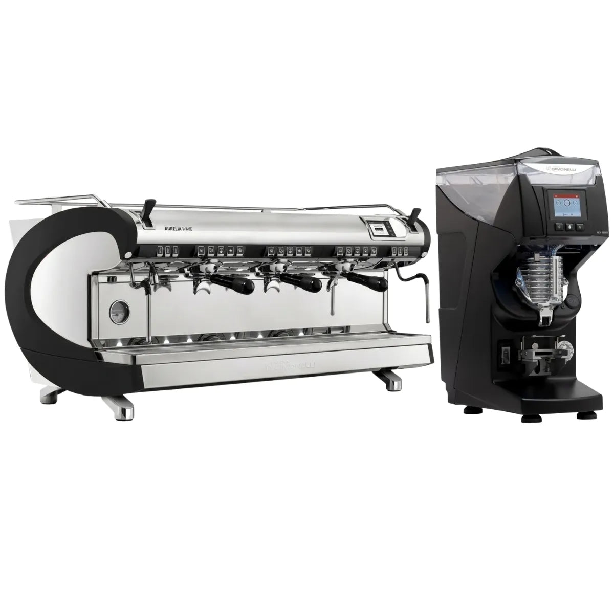 Nuova Simonelli Aurelia Wave Digit Espresso Machine + GX85 Series Grinder Commercial Bundle Kit - Commercial Bundle - Prime Coffee Suppliers