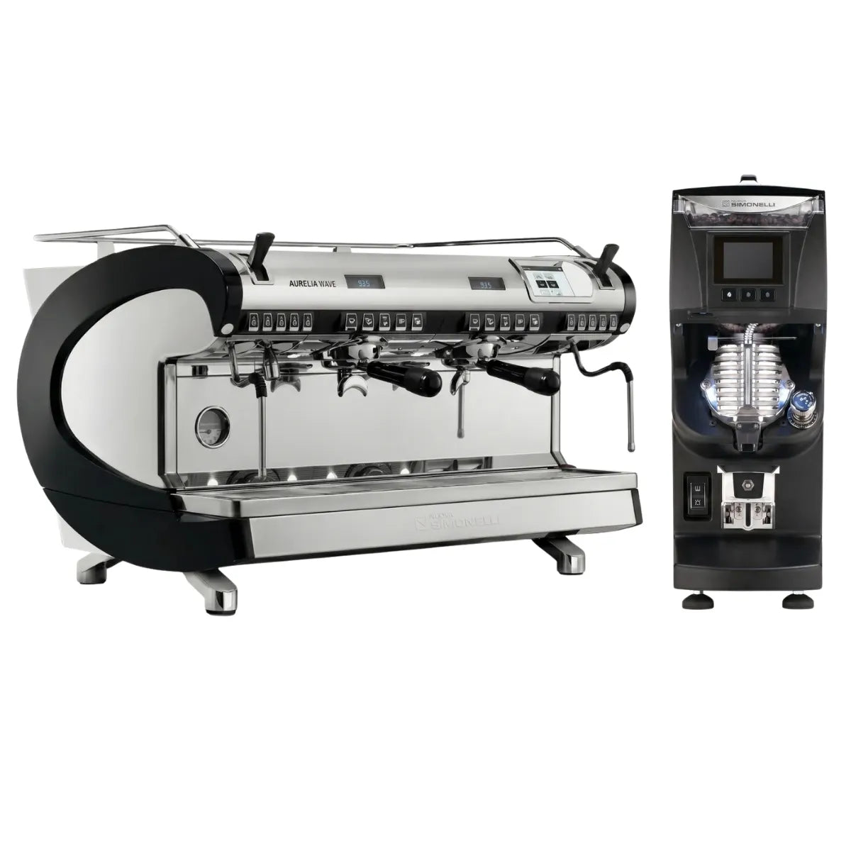 Nuova Simonelli Aurellia Wave T3 Espresso Machine + GX85 Series Grinder Commercial Bundle Kit - Commercial Bundle - Prime Coffee Suppliers