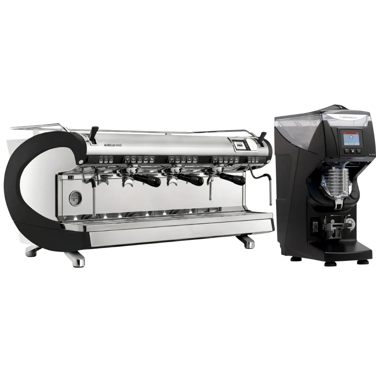 Nuova Simonelli Aurelia Wave VOL Espresso Machine + GX85 Grinder Commercial Bundle Kit - Commercial Bundle - Prime Coffee Suppliers