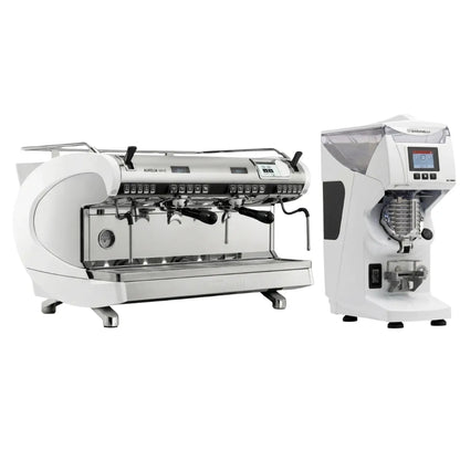 Nuova Simonelli Aurelia Wave VOL Espresso Machine + GX85 Grinder Commercial Bundle Kit - Commercial Bundle - Prime Coffee Suppliers
