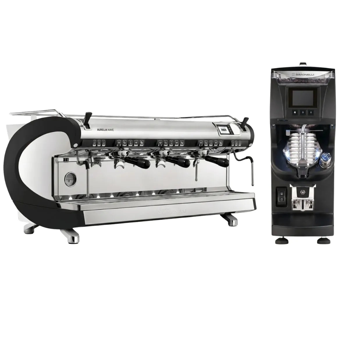 Nuova Simonelli Aurelia Wave VOL Espresso Machine + GX85 Grinder Commercial Bundle Kit - Commercial Bundle - Prime Coffee Suppliers