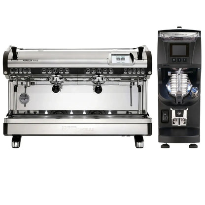 Nuova Simonelli Aurelia Wave Digit Espresso Machine + GX85 Series Grinder Commercial Bundle Kit - Commercial Bundle - Prime Coffee Suppliers