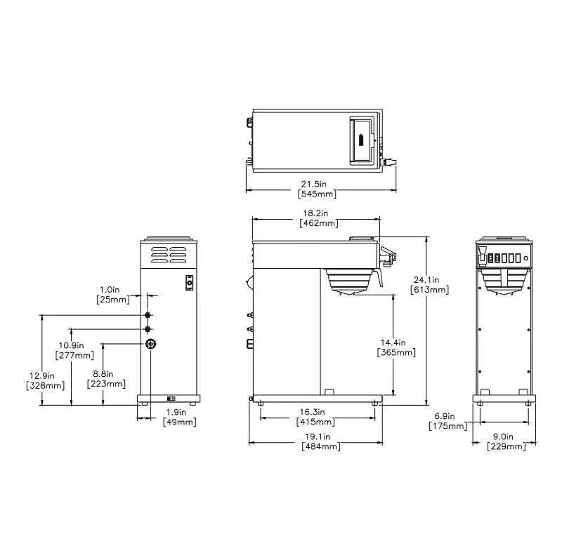 Bunn CWTFA-APS Airpot System Coffee Brewer