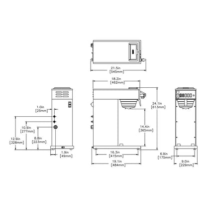 Bunn CWTFA-APS Airpot System Coffee Brewer