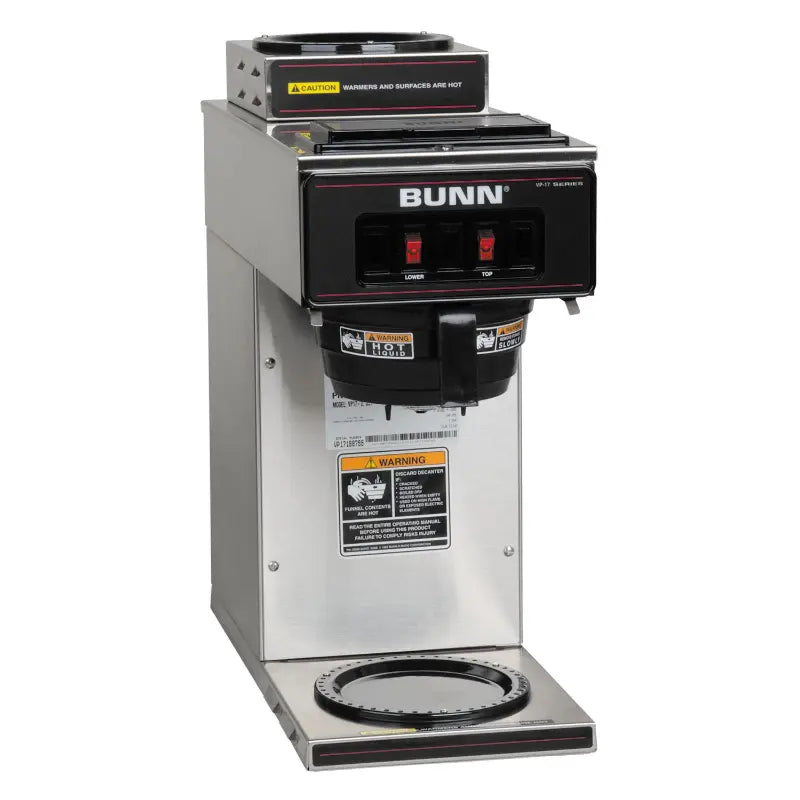 Bunn VP17A-2 Pourover Coffee Brewer - Non-Plumbed 3-Warmer