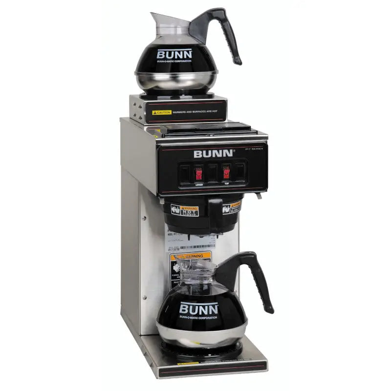 Bunn VP17A-2 Pourover Coffee Brewer - Non-Plumbed 3-Warmer
