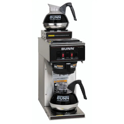 Bunn VP17A-2 Pourover Coffee Brewer - Non-Plumbed 3-Warmer