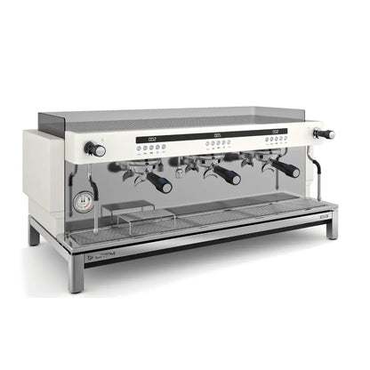 CREM EX3 3 Group Display 11.5 Litres Espresso Machine - Takeaway White